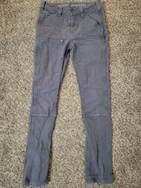 Womens Dovetail Workwear Gray Pants